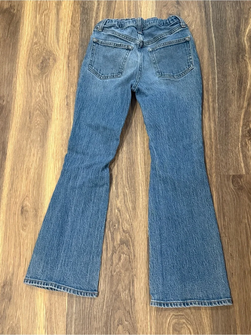 High Rise Flare Distressed Girl’s Blue Flare Jeans Size 10